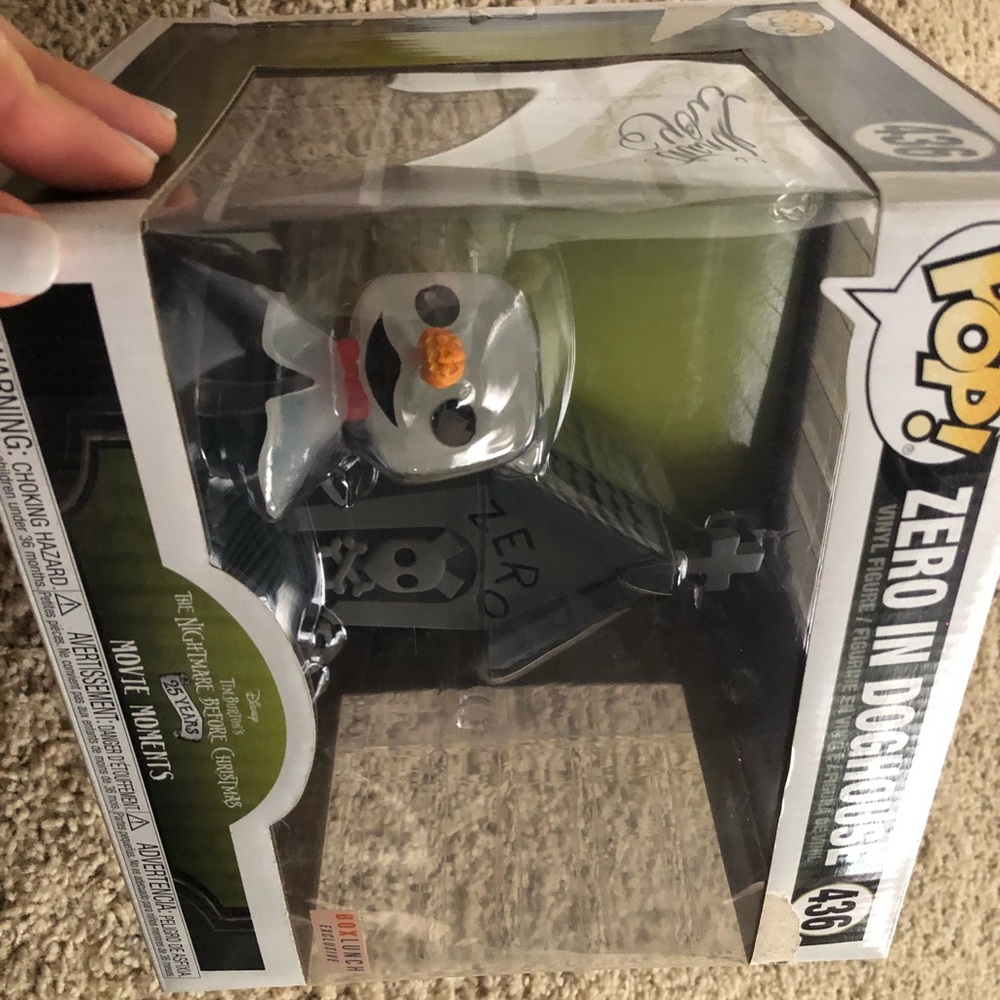 Pop! Zero in the doghouse